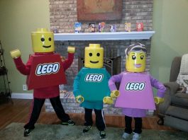 Lego Man Costume – Little fingers